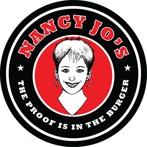 Nancy Jo's Burger Round Logo